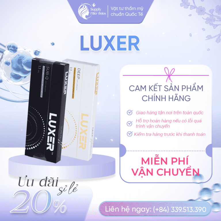 Filler Luxer-Được Bộ Y Tế Cấp Phép Lưu Hành