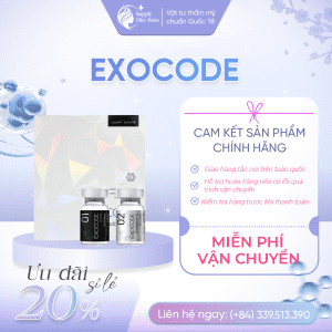 Exocode trắng sáng,phục hồi da