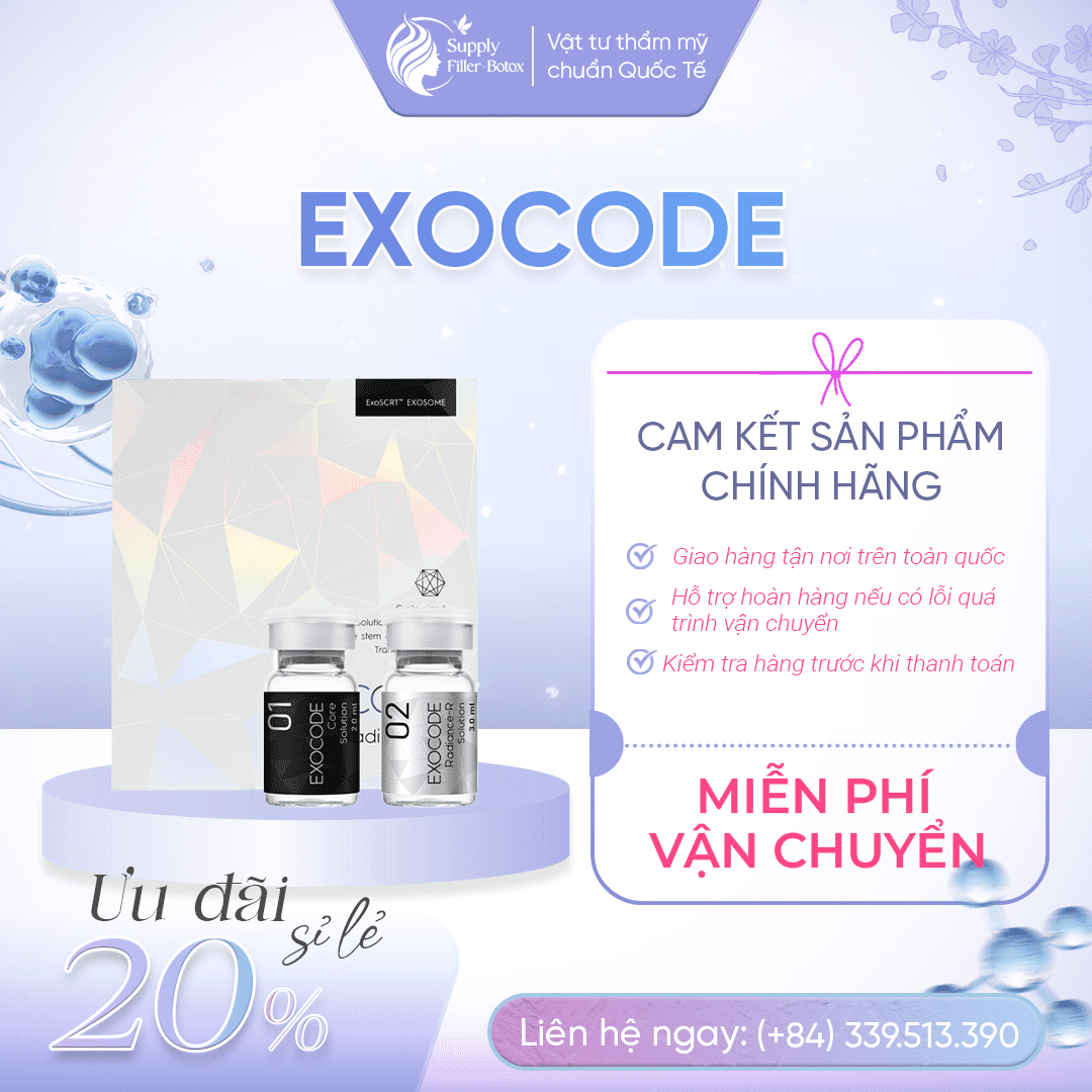 Exocode Trắng Sáng Nội Sinh Và Phục Hồi Nền Da