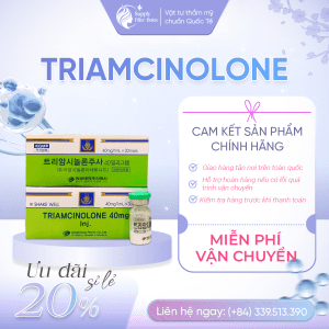 Tan Sẹo Xanh - Triamcinolone 40mg