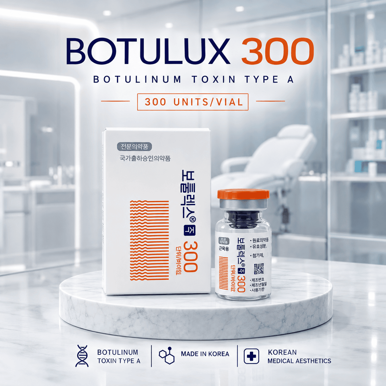 botulux-300-units (1) Botulux 300 Units Botulinum Toxin Type A –Thon gọn Cơ Hàm,Vai,Bắp Tay