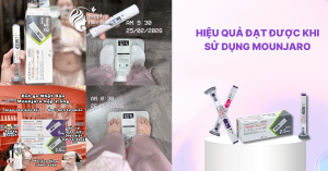Hiệu quả đạt được khi sử dụng Mounjaro