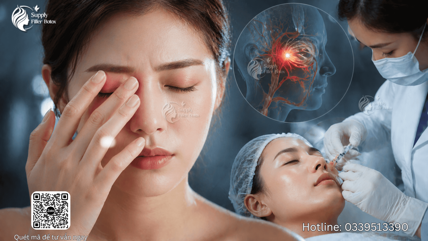 Mù mắt do tiêm filler: Dấu hiệu cảnh báo nguy hiểm bạn không được bỏ qua