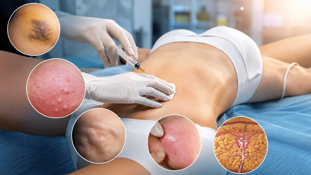6 Biến Chứng Tiêm Tan Mỡ Thường Gặp Và Cảnh Báo An Toàn