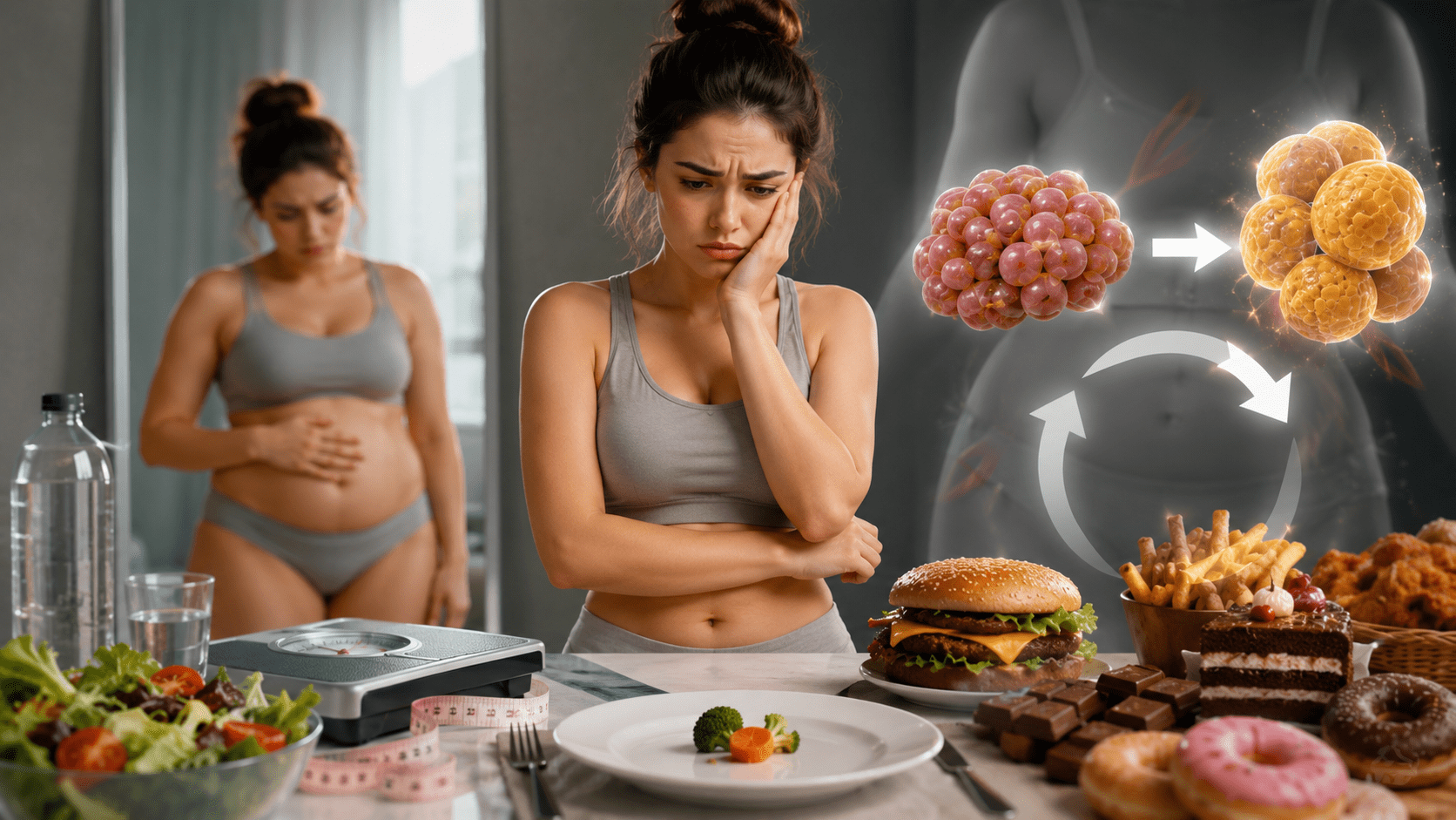 7 Sai Lầm Khi Giảm Cân Khiến Mỡ Quay Trở Lại