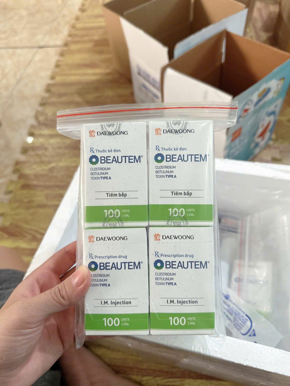 Botox Beautem 100 Hàn Quốc