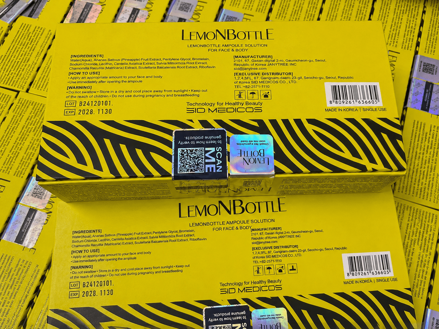 Cách Phân Biệt Lemon Bottle Thật Giả