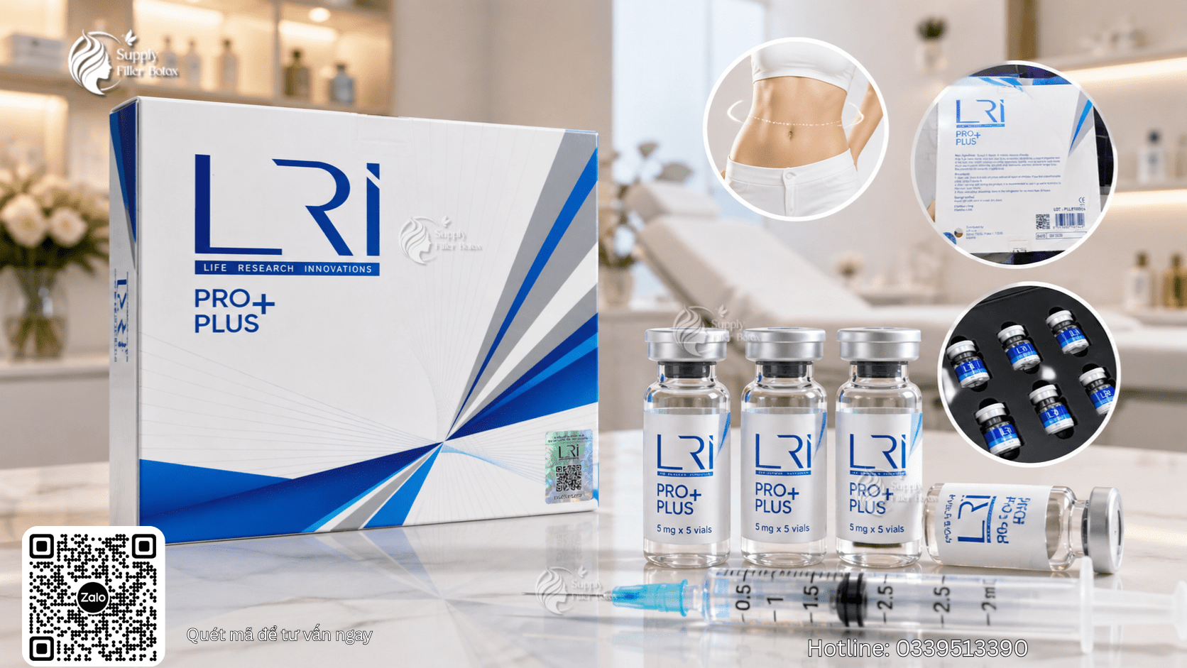 Liệu trình tiêm LRI Pro bao nhiêu buổi? Bao lâu thì giảm cân?