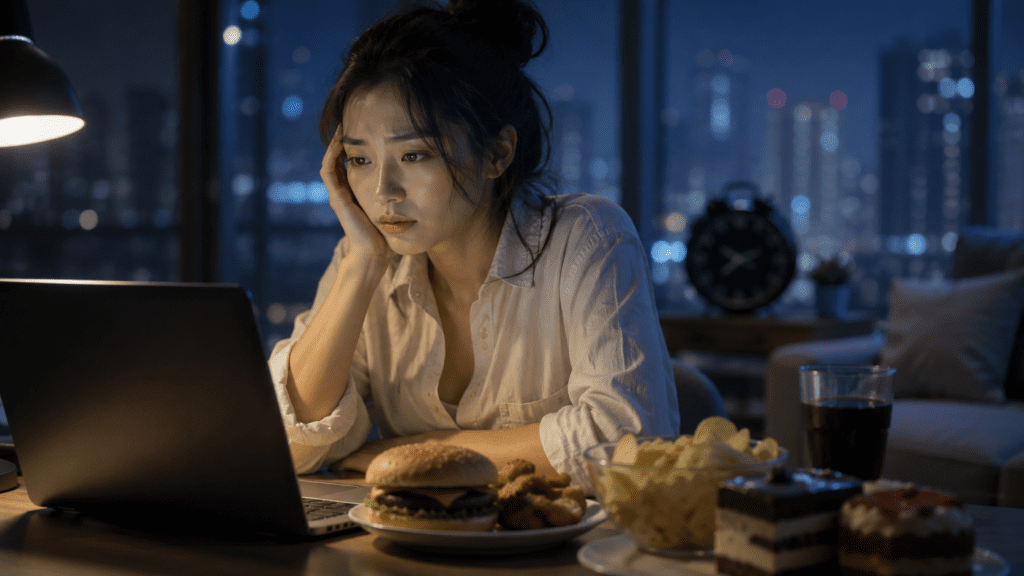 Thức Khuya Có Làm Tăng Cân Và Tăng Mỡ Bụng Không? Giải Mã Khoa Học Về Giấc Ngủ