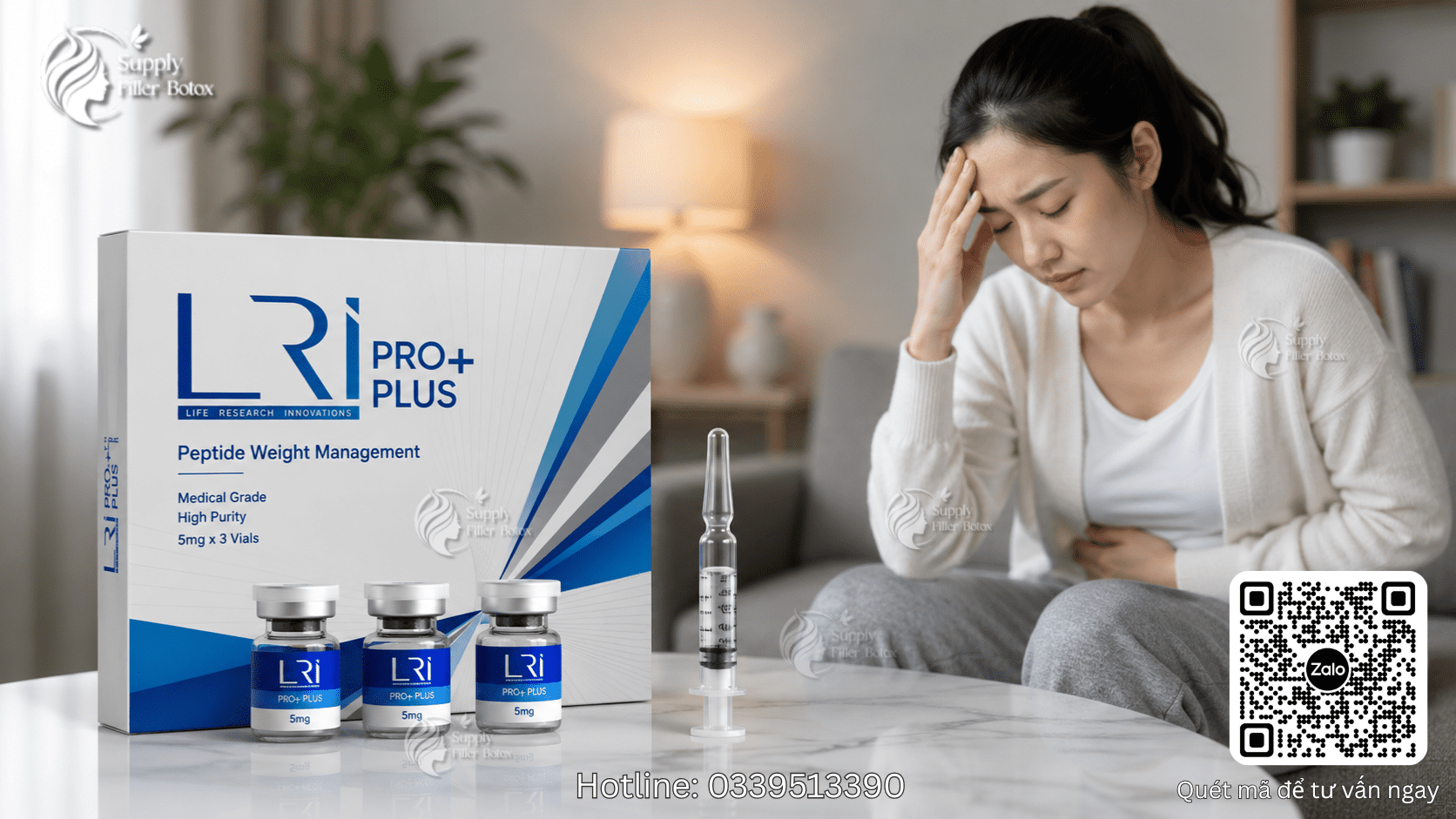 Tiêm LRI Pro Có Bị Tăng Cân Lại Không? Cảnh Báo Quan Trọng Dành Cho Bạn