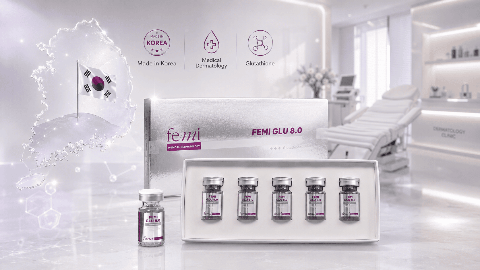 Femi Glu 8.0 Của Nước Nào? Có Phải Hàng Hàn Quốc Chính Hãng