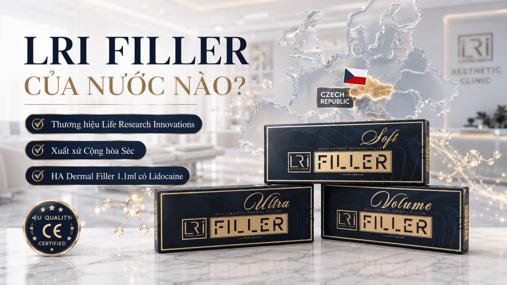 LRI Filler của nước nào? Phân biệt Soft, Ultra, Volume