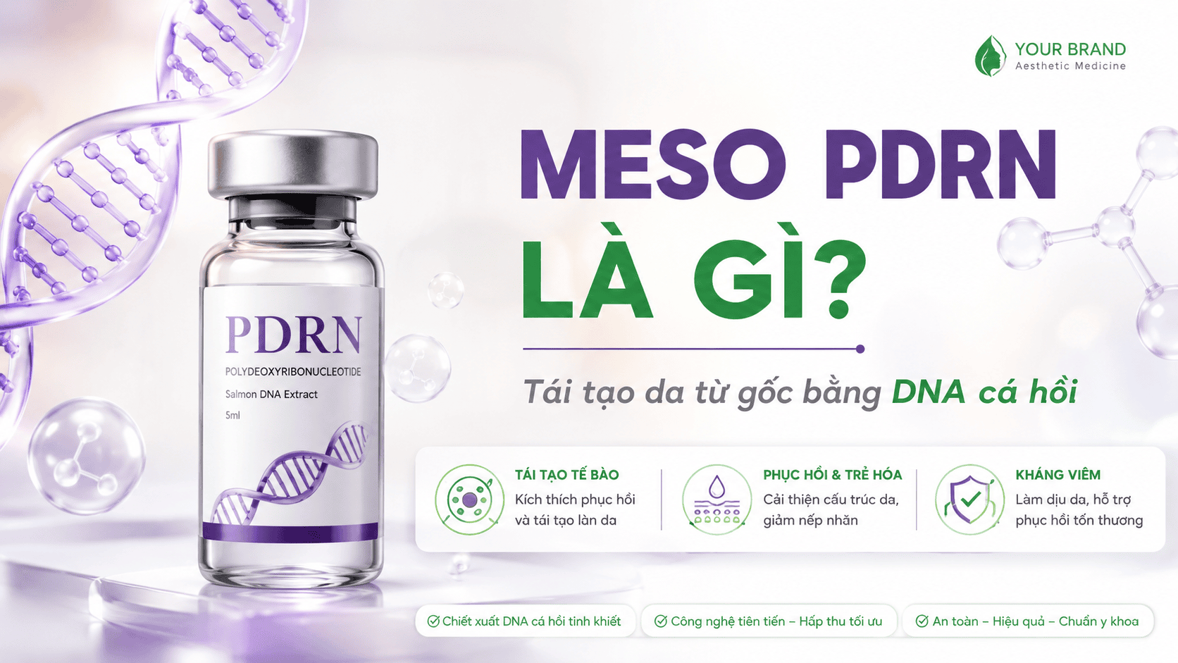Meso PDRN Là Gì? So Sánh Meso PDRN Và Meso HA