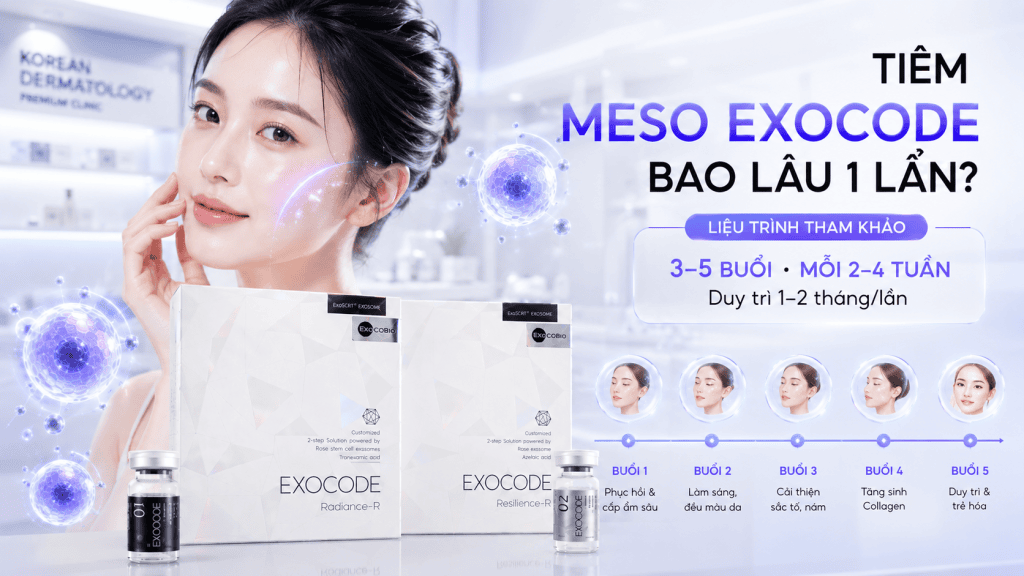 Tiêm Meso Exocode Bao Lâu 1 Lần? Liệu Trình Chuẩn