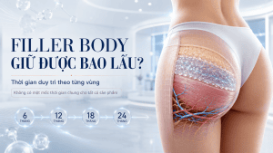 Filler body giữ được bao lâu? Thời gian duy trì theo từng vùng