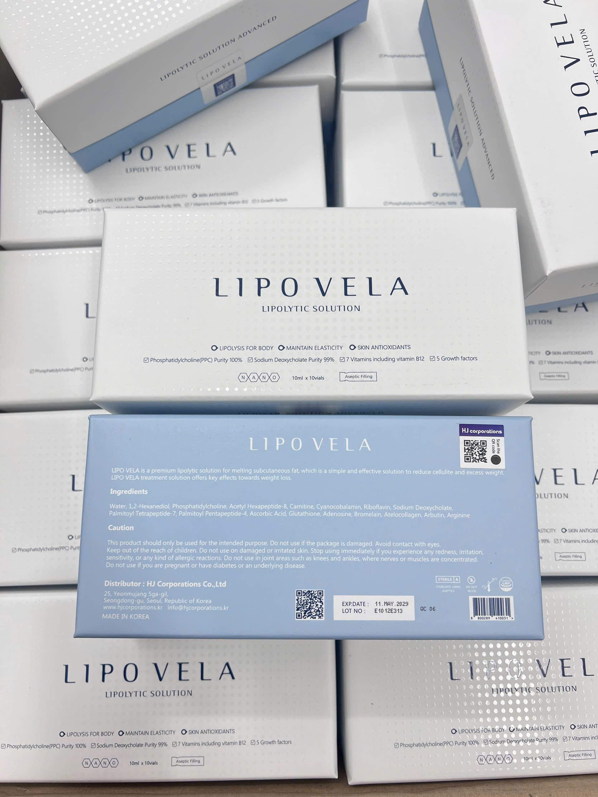 LIPO VELA – Tinh chất tan mỡ cao cấp từ Hàn Quốc