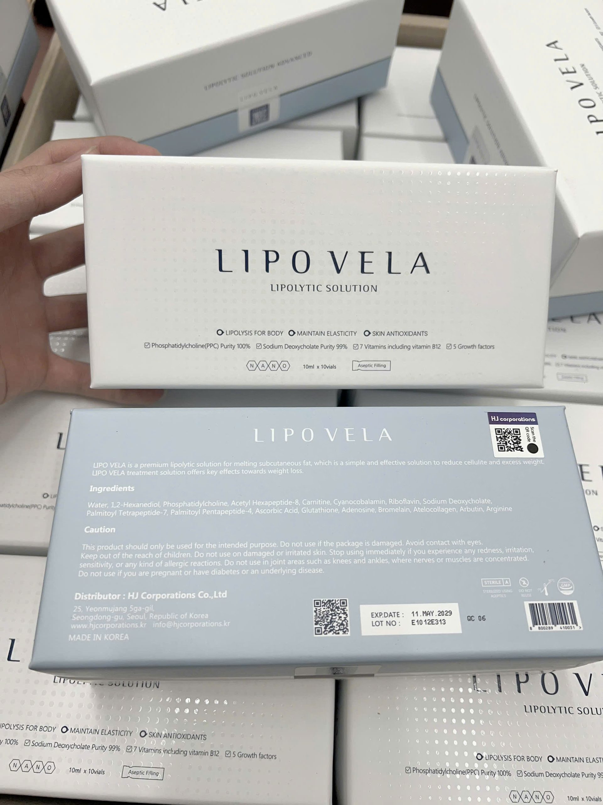 LIPO VELA – Tinh chất tan mỡ cao cấp từ Hàn Quốc