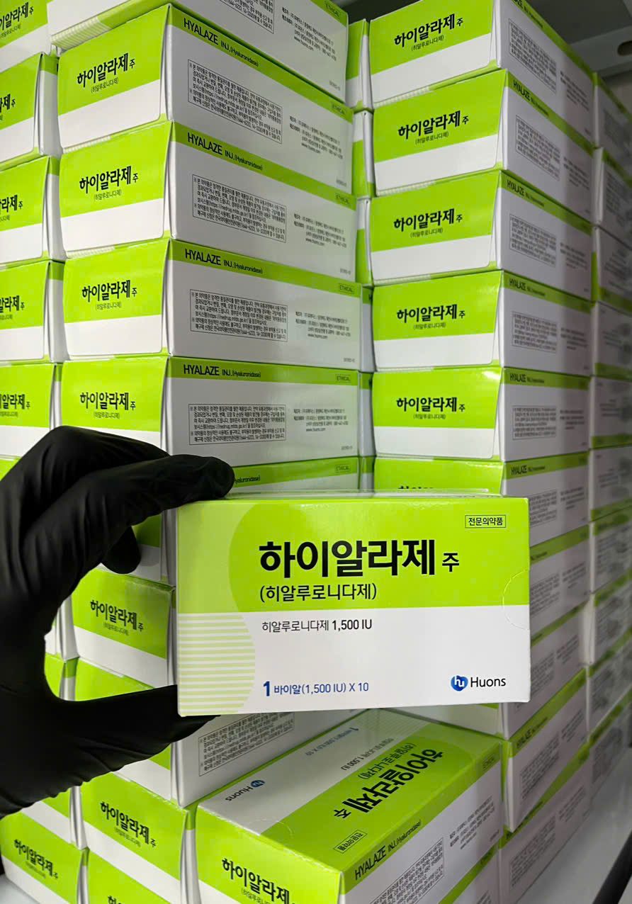 Tan Hyalaze Inj. 1,500 IU – Hyaluronidase Hàn Quốc