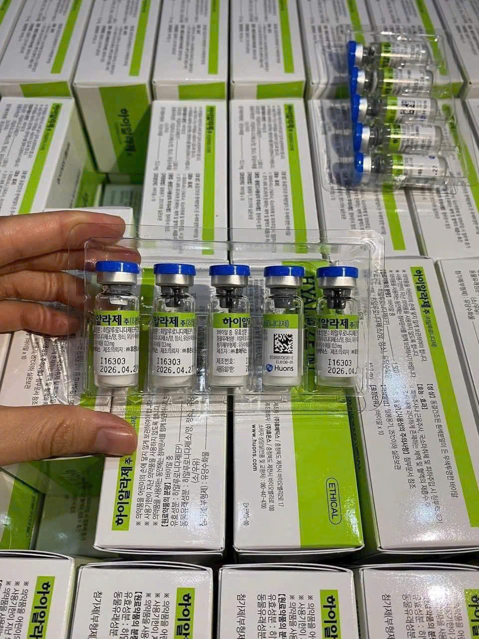 Tan Hyalaze Inj. 1,500 IU – Hyaluronidase Hàn Quốc