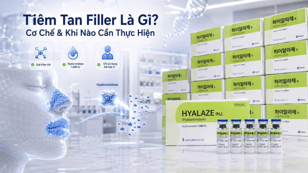 Tiêm tan filler là gì? Cơ chế, khi nào cần & lưu ý an toàn