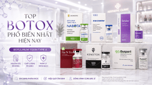 Top Các Loại Botox Được Sử Dụng Nhiều Nhất Hiện Nay Cho Spa & Phòng Khám