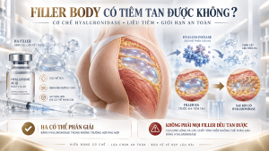 Filler body có tiêm tan được không? Cơ chế hyaluronidase & liều thực tế