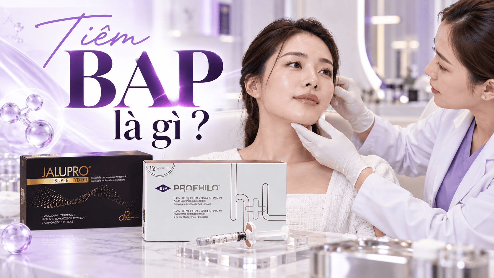 Tiêm BAP là gì? Cơ chế 5 điểm tiêm, hiệu quả & ai nên tiêm